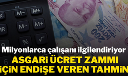 Asgari ücret zammında endişe veren tahminler