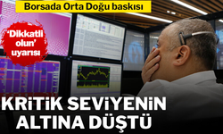 Borsada Orta Doğu düşüşü