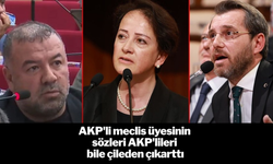 AKP'li meclis üyesinin sözleri AKP'yi de kızdırdı