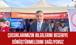 Çocuklarımızın bilgilerini beceriye dönüştürmelerini sağlıyoruz