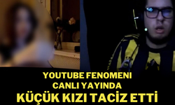 Fenomen YouTuber canlı yayında küçük kızı taciz etti