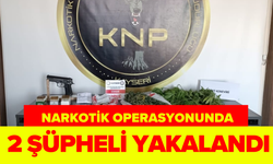 Narkotik operasyonunda yaşları 66 ve 72 olan 2 şüpheli yakalandı