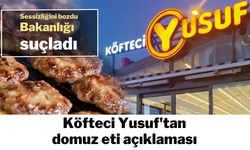 Köfteci Yusuf'tan domuz eti açıklaması