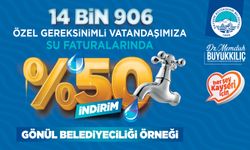 Büyükşehir’den ‘Engelli Dostu’ Özel Destek: 14 bin 906 kişiye su faturasında yüzde 50 indirim