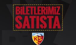 Kayserispor - Galatasaray maç biletleri satışa çıktı