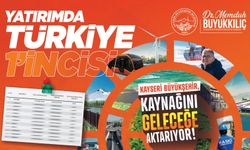 Başkan Büyükkılıç, “Yatırımda Türkiye 1’incisiyiz, bu gurur Kayseri’nin”