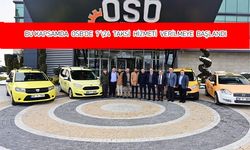 OSB Taksi sanayicilere hizmete başladı