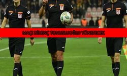 Eyüpspor- Kayserispor maçını Direnç Tonusluoğlu yönetecek