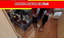 Sahte alkol üreten kişi yakalandı