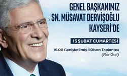 Müsavat Dervişoğlu’nun Kayseri programı tarihi belli oldu