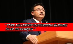 Vali Çiçek, “Çanakkale Savaşı'nda gösterilen kahramanlıklar Türk milletinin hafızasında silinmez izler bırakmıştır”