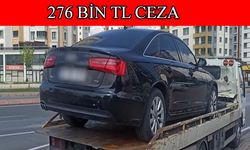 Yetkisiz çakar kullanan sürücüye ceza