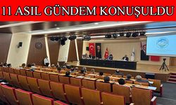 Talas Belediyesi Mayıs ayı meclis toplantısı gerçekleştirildi