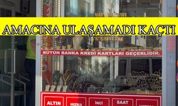 Kuyumcuya hırsızlık amacıyla geldi