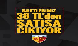 Kayserispor, Bodrumspor maç biletleri bugün satışa çıkıyor