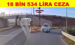 Ters şeritten ilerleyen 2 araca