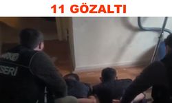 Kayseri’de uyuşturucu operasyonu