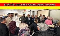 Göçükte yaralanan işçilere ziyaret: “En büyük tesellimiz sağlık durumlarının iyi olması”