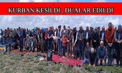 Yeşilhisar'da şükür duası yapıldı