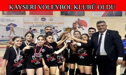 Mini Voleybol kategorisinde şampiyon