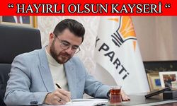 Başkan Okandan müjdeyi duyurdu
