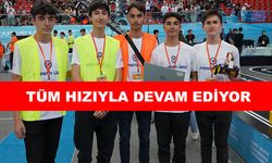 17. Uluslararası MEB Robot Yarışması Kayseri'de tüm hızıyla devam ediyor
