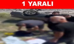 Kayseri-Malatya karayolunda araç takla attı