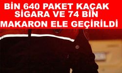 Kaçakçılık opersyonu düzenlendi