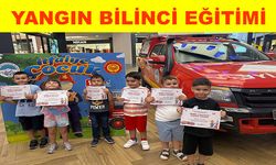 Kayseri İtfaiyesinden miniklere