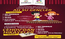 Kocasinan Belediyesi’nden iki ayrı tiyatro gösterisi