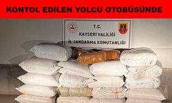 750 kilogram kaçak tütün ele geçirildi