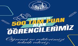 Çiçek: "LGS'de birinci olan 18 öğrencimizi tebrik ediyorum"