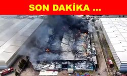 Kayseri'de mobilya fabrikasında yangın!