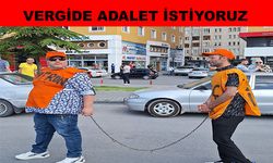 Türk-İş’e bağlı sendika işçileri AK Parti İl Başkanlığı önünde taleplerini sıraladı