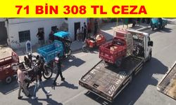 Jandarma ekiplerinden motosikletlere şok denetim