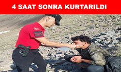 Erciyes Dağı'nda dağcı mahsur kaldı