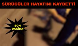 Otomobil ile 2 motor çarpıştı