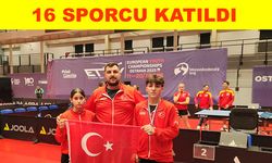 Kocasinan Belediyesi sporcuları Masa Tenisi Avrupa Şampiyonası’nda Türkiye’yi temsil etti