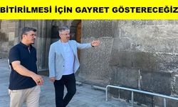 Çopuroğlu, “Hunat Cami’nin gelecek kuşaklara aktarılması için takipçisi olacağız”