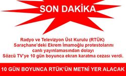 SÖZCÜ TV’ye 10 GÜN KARARTMA CEZASI