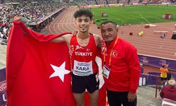 Kayserili genç atlet Kıyasettin yine rekor kırdı