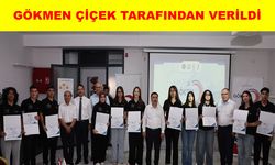 GÖKTİM Akademi’de eğitimini tamamlayan öğrencilere sertifika