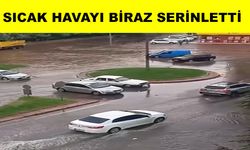 Kayseri’de kısa süreli yaz yağmuru etkili oldu