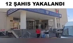 Polis ekiplerinden eş zamanlı operasyon