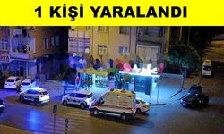 Çiçekçide meydana gelen silahlı saldırıda 1 kişi yaralandı