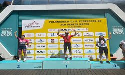 Kayserili sporcular Beyzanur ve Metin madalyayla döndü