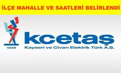 9 ilçe için elektrik kesinti uyarısı