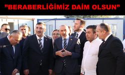 Cumhurbaşkanı Yardımcısı Cevdet Yılmaz Başkan Metin ile bir araya geldi