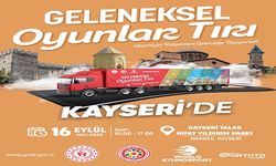 Geleneksel Oyunlar Tırı Kayseri’ye Geliyor