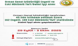 OGM’nin 162 Engelli, 100 Eski Hükümlü/TMY alımı başladı